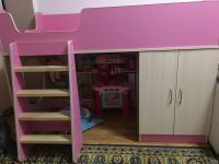 Лот: 13013501. Фото: 3. Кровать-чердак с матрасом. Мебель