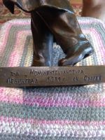 Лот: 13451003. Фото: 2. Скульптура "Ленин идет". Живопись, скульптура, фото