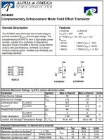 Лот: 12477400. Фото: 2. транзистор FET AO4600, 30V, 6... Радиодетали  (электронные компоненты)