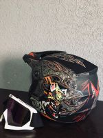 Лот: 18949813. Фото: 2. Шлем для мотокросса с очками размер... Обмундирование и экипировка