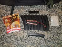 Лот: 5249386. Фото: 2. Cyma mp5 с глушителем и блоубеком... Военно-спортивные игры