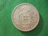 Лот: 19496768. Фото: 4. Португалия 500 реалов 1892 г... Красноярск