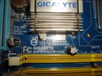 Лот: 3783343. Фото: 3. Материнская плата Gigabyte ga-945gcm-s2c. Компьютеры, оргтехника, канцтовары