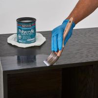 Лот: 17595393. Фото: 2. Minwax Polycrylic Protective Finish... Отделочные материалы