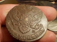 Лот: 15219523. Фото: 3. Ультра 5 копеек 1789 года, ЕМ... Коллекционирование, моделизм