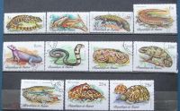 Лот: 19421414. Фото: 2. Полная серия из 11 марок Гвинеи... Коллекционирование, моделизм