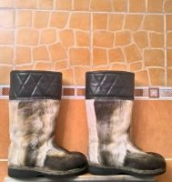 Лот: 8749938. Фото: 2. Сапоги из камуса лося. Мужская обувь