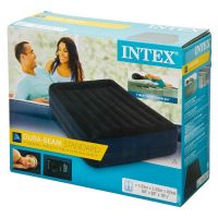 Лот: 13352539. Фото: 2. Кровать флок с насосом INTEX 61124. Мебель для спальни