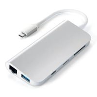 Лот: 21763577. Фото: 3. USB адаптер Satechi Aluminum 9-в-1... Компьютеры, оргтехника, канцтовары
