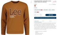 Лот: 20580720. Фото: 5. Свитшот от LEE в наличии р.S...