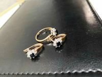 Лот: 15274586. Фото: 3. Комплект:кольцо и серьги золотые. Красноярск