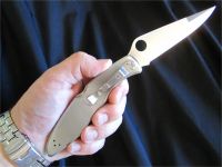 Лот: 9837602. Фото: 6. Spyderco Police Model (Plain Edge...