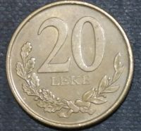 Лот: 11914568. Фото: 2. Страны Запада (9308) Албания. Монеты
