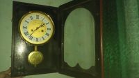 Лот: 4792039. Фото: 2. Антикварные настенные часы "Янтарь... Часы, аксессуары