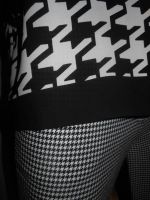 Лот: 7275080. Фото: 9. черно-белые зауженные брюки Zarina...
