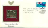 Лот: 24397801. Фото: 2. США 1992 КПД с металлической репликой... Значки, медали, жетоны