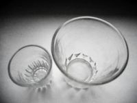 Лот: 10373736. Фото: 3. Стакан и стопка .Стекло толстое. Домашний быт