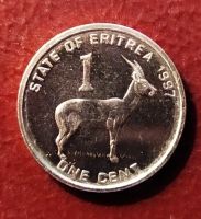 Лот: 19282259. Фото: 2. Эритрея 1 цент 1997 KM# 43. Монеты