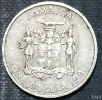 Лот: 13044263. Фото: 2. Экзотика с рубля (16730) Ямайка... Монеты