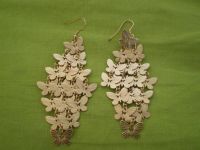 Лот: 3621138. Фото: 2. Серьги "бабочки". Ювелирные изделия, бижутерия, часы