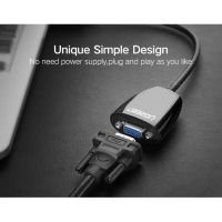 Лот: 21438338. Фото: 6. Адаптер UGREEN HDMI to VGA Converter...