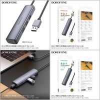 Лот: 25274788. Фото: 2. USB-разветвитель Borofone DH12... Носители информации