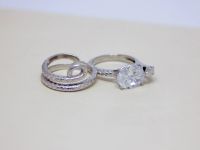 Лот: 14614422. Фото: 3. СЕРЕБРЯНОЕ КОЛЬЦО С ФИАНИТОМ 8... Красноярск