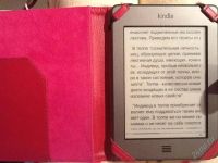 Лот: 2312040. Фото: 2. Amazon Kindle touch + Wi-Fi русифицированная... Электронные книги, аксессуары