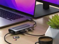 Лот: 25848532. Фото: 6. USB-хаб Satechi Multiport Pro...