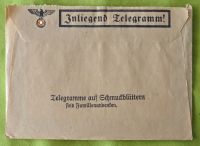 Лот: 13050333. Фото: 2. Немецкая телеграмма с конвертом. Открытки, билеты и др.