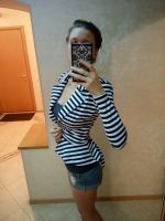 Лот: 8658324. Фото: 3. Пиджак в полоску, новый (Турция... Одежда, обувь, галантерея