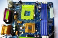 Лот: 463689. Фото: 3. материнская плата GIGABYTE! SOCKET... Компьютеры, оргтехника, канцтовары