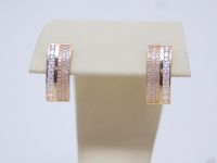 Лот: 13371123. Фото: 2. ЗОЛОТЫЕ СЕРЬГИ 5,21 ГРАММ. Ювелирные изделия, бижутерия, часы