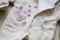 Лот: 11194835. Фото: 3. Детский комбинезон Зайка на кнопках... Дети растут