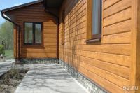 Лот: 16878318. Фото: 2. Сайдинг Lбрус-XL Золотой Дуб-0... Отделочные материалы