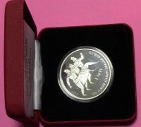 Лот: 7094769. Фото: 2. Латвия 1 лат 2012г = серебро в... Монеты