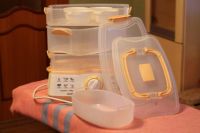 Лот: 4876582. Фото: 2. Пароварка Scarlett в отличном... Мелкая бытовая техника