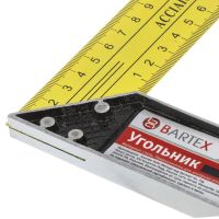 Лот: 24080088. Фото: 2. Угольник 450 мм, металл, Bartex... Инструмент и расходные