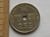 Лот: 16070164. Фото: 5. Монета 25 сантим Бельгия 1938...