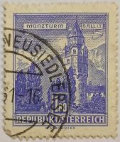 Лот: 25344461. Фото: 2. Марки_Австрии, 1,80 öS -Австрийский... Коллекционирование, моделизм