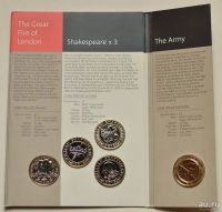 Лот: 17794291. Фото: 2. Великобритания набор 5 х 2 фунта... Монеты