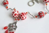 Лот: 3981571. Фото: 5. Комплект с индонезийскими бусинами...