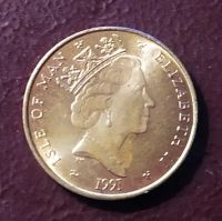 Лот: 19363391. Фото: 2. Мэн (Британский) 1 пенни 1991... Монеты