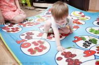 Лот: 4141440. Фото: 6. Детский коврик "Babypol - Цифры...