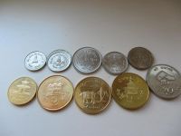 Лот: 5320858. Фото: 2. НЕПАЛ набор из 10 монет без обращения... Монеты