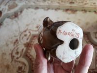 Лот: 11925109. Фото: 2. Статуэтка Олимпийский Мишка Дулево. Антиквариат