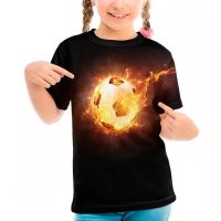 Лот: 11112614. Фото: 5. Детская футболка 3D "Огненный...