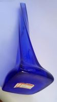 Лот: 19181881. Фото: 7. Хрустальная ваза витая синяя кобальт...