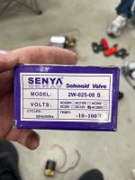 Лот: 25800513. Фото: 3. Воздушный электромагнитный клапан... Авто, мото, водный транспорт