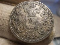 Лот: 17355924. Фото: 3. Редкость! 20 Крейцеров-1870 года... Коллекционирование, моделизм